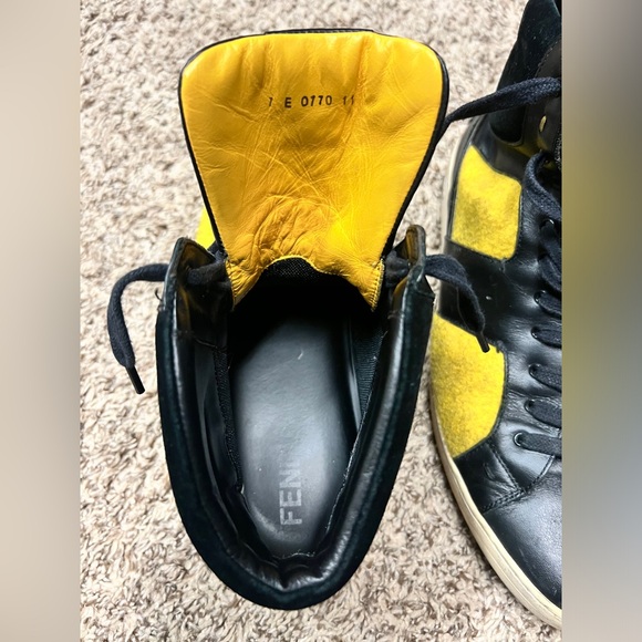 Fendi High Top Sneakers - Picture 4 of 8